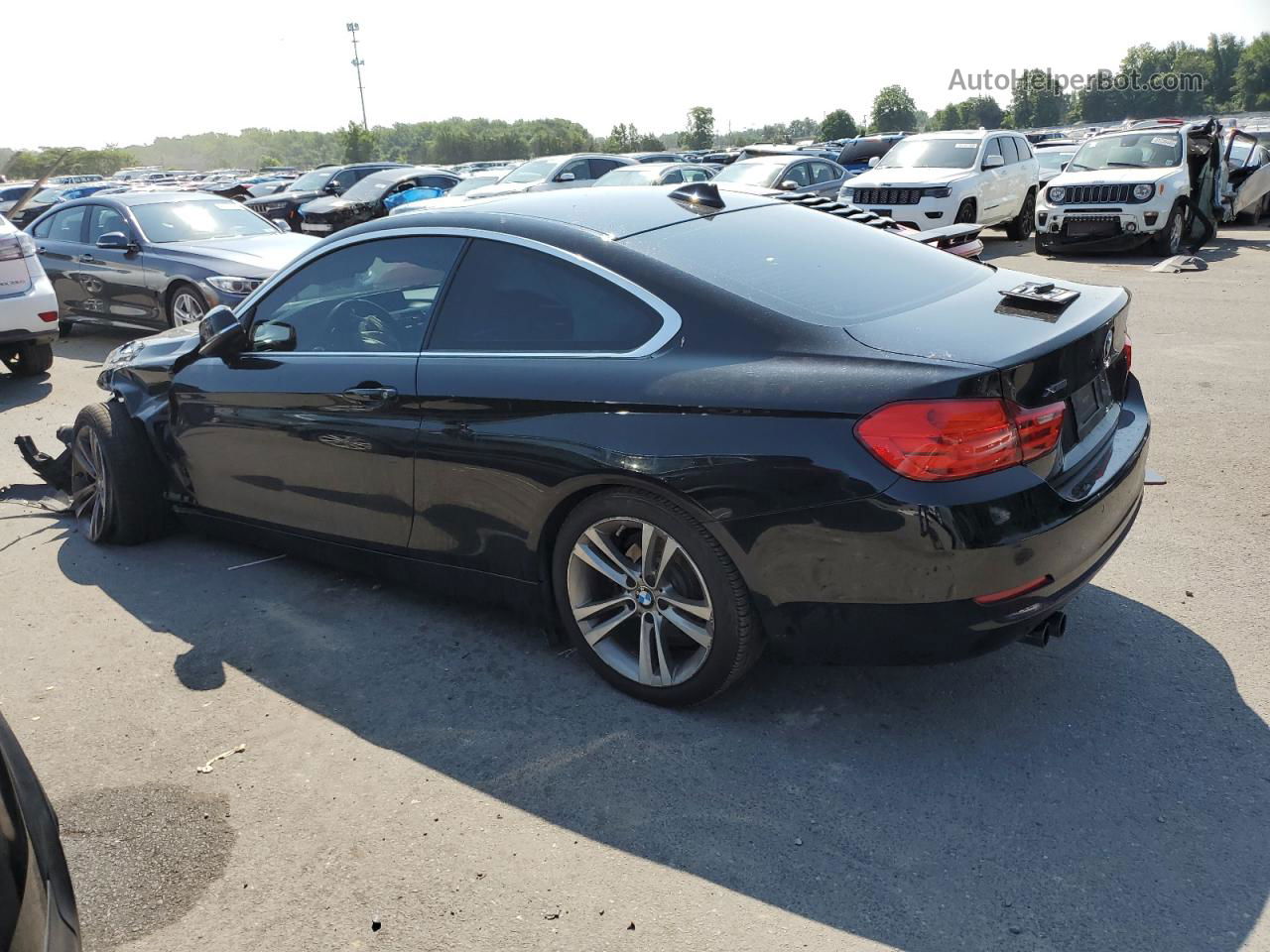 2016 Bmw 428 Xi Черный vin: WBA3N9C5XGK250125