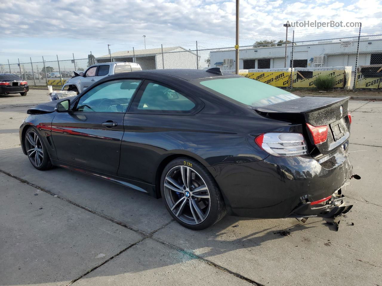 2016 Bmw 435 I Black vin: WBA3R1C51GK529078