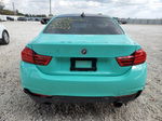 2016 Bmw 435 I Teal vin: WBA3R1C51GK529386