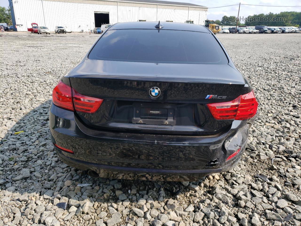 2016 Bmw 435 I Black vin: WBA3R1C52GK529221