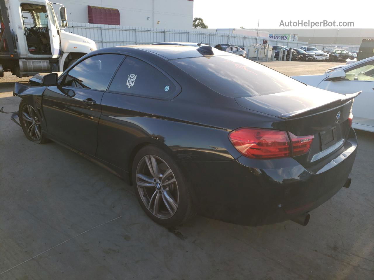 2016 Bmw 435 I Black vin: WBA3R1C52GK529395