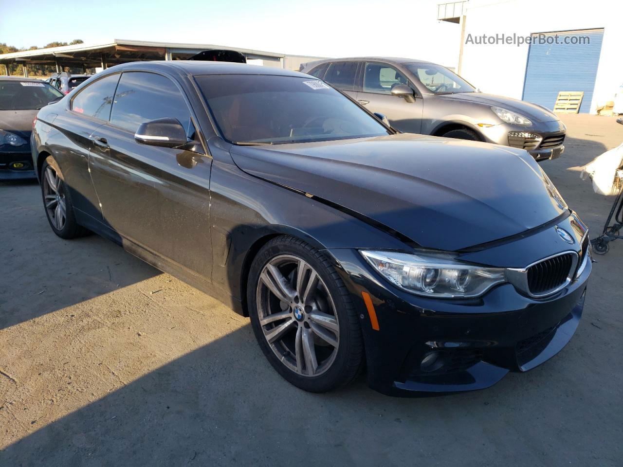 2016 Bmw 435 I Black vin: WBA3R1C52GK529395