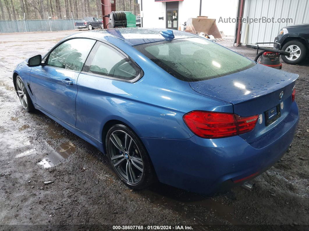 2015 Bmw 435i   Синий vin: WBA3R1C55FF774621