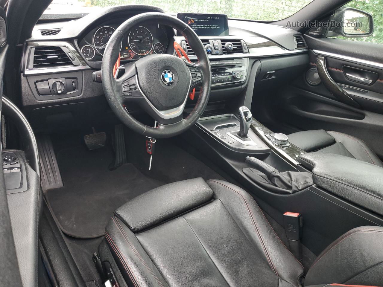 2016 Bmw 435 I Charcoal vin: WBA3R1C56GK529741