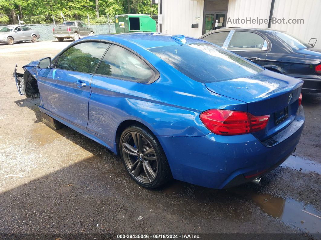 2015 Bmw 435i   Blue vin: WBA3R1C57FK194908