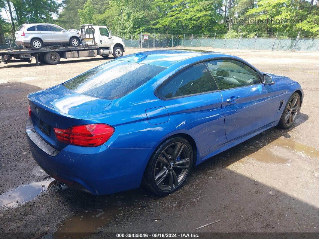 2015 Bmw 435i   Blue vin: WBA3R1C57FK194908