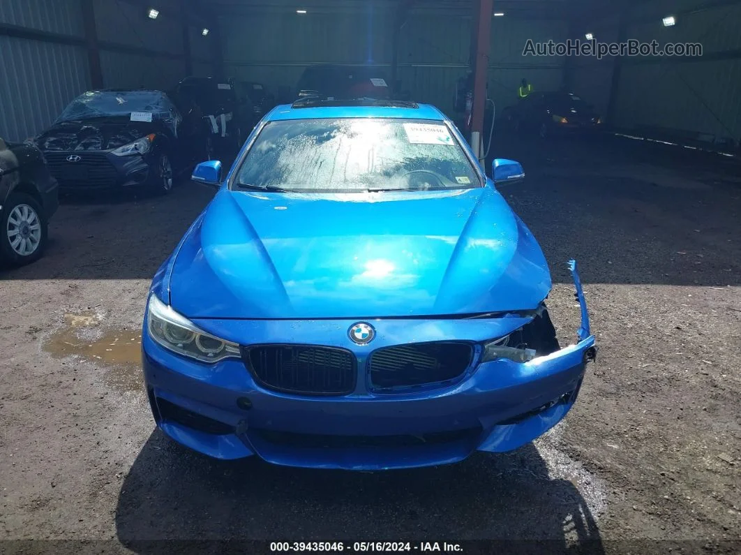 2015 Bmw 435i   Blue vin: WBA3R1C57FK194908