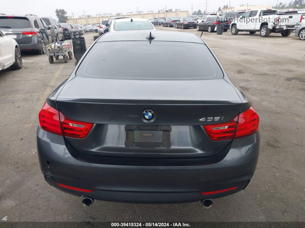 2016 Bmw 435i   Gray vin: WBA3R1C57GK529540