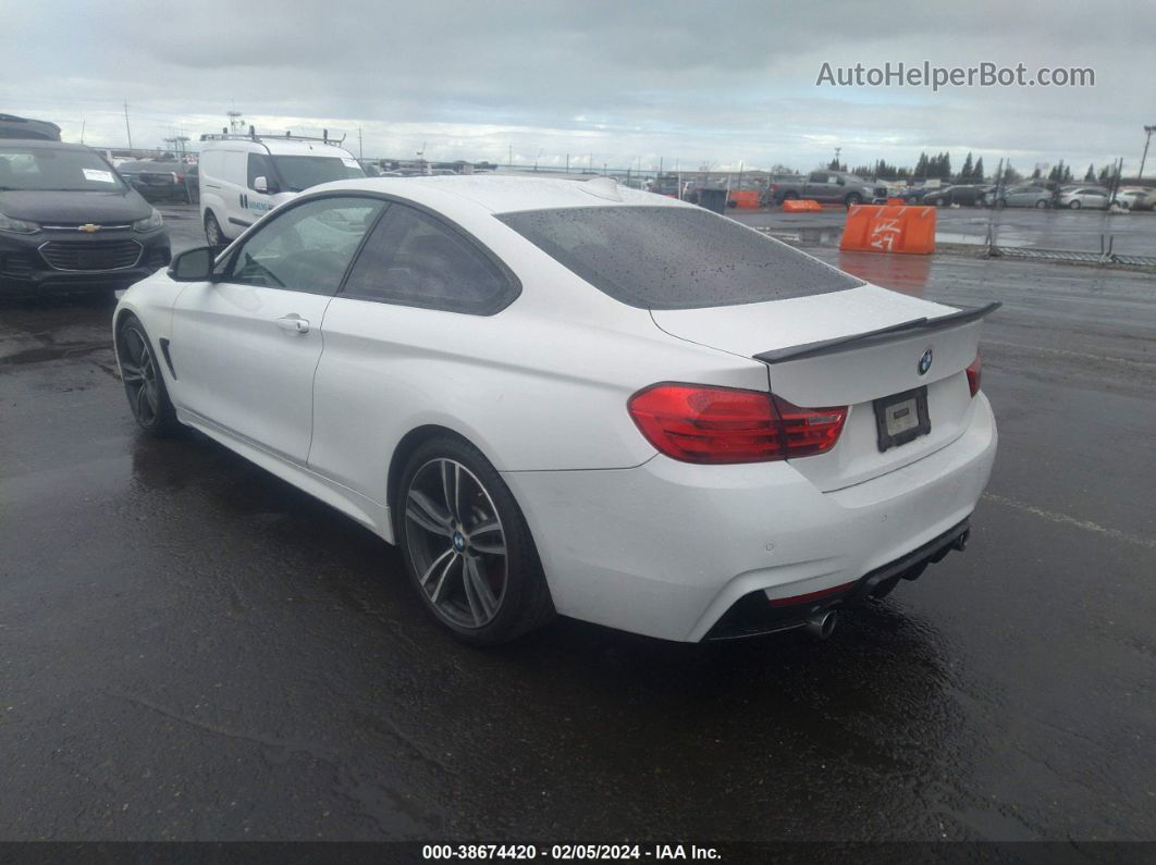 2016 Bmw 435i   White vin: WBA3R1C58GK529174