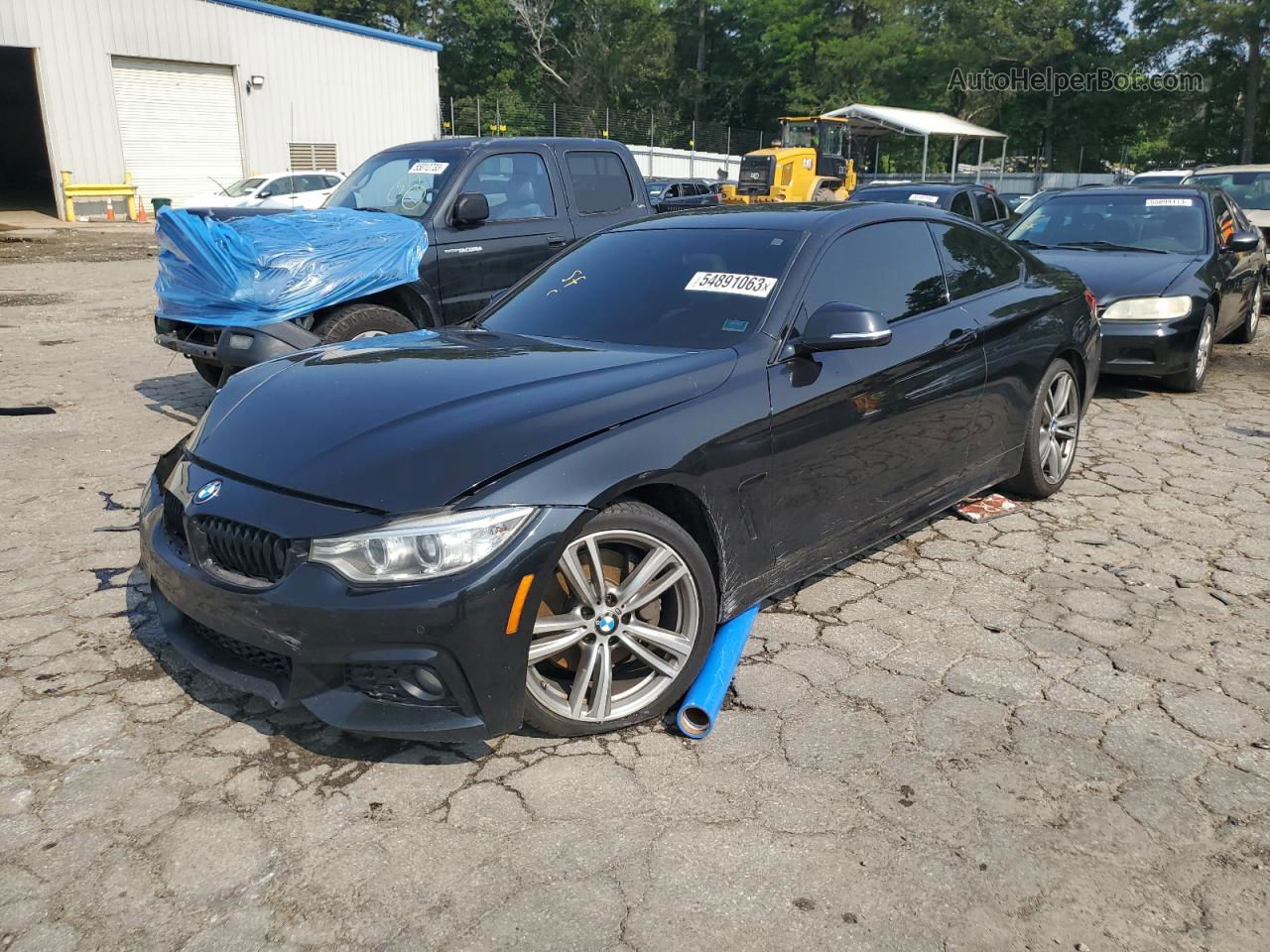 2016 Bmw 435 I Black vin: WBA3R1C59GK529572