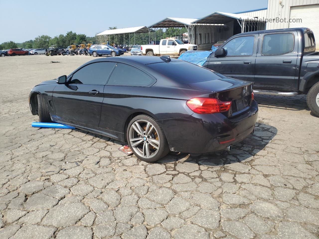 2016 Bmw 435 I Black vin: WBA3R1C59GK529572