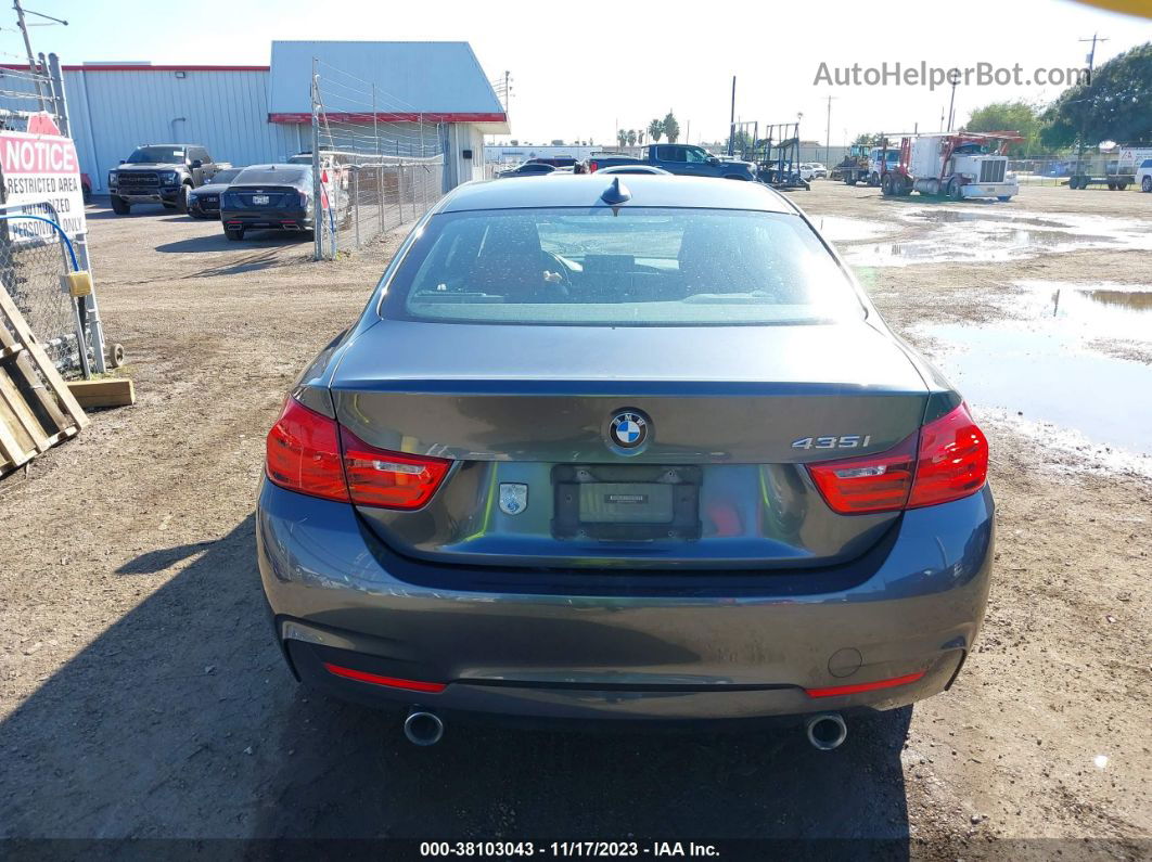 2016 Bmw 435i Серый vin: WBA3R1C59GK530124