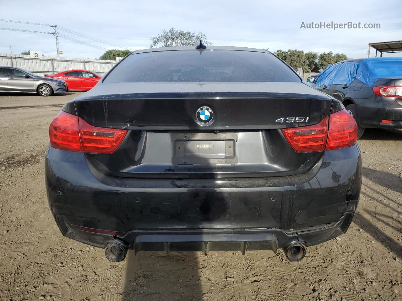 2016 Bmw 435 I Black vin: WBA3R1C5XGK529693