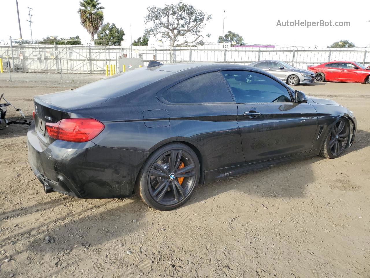 2016 Bmw 435 I Black vin: WBA3R1C5XGK529693