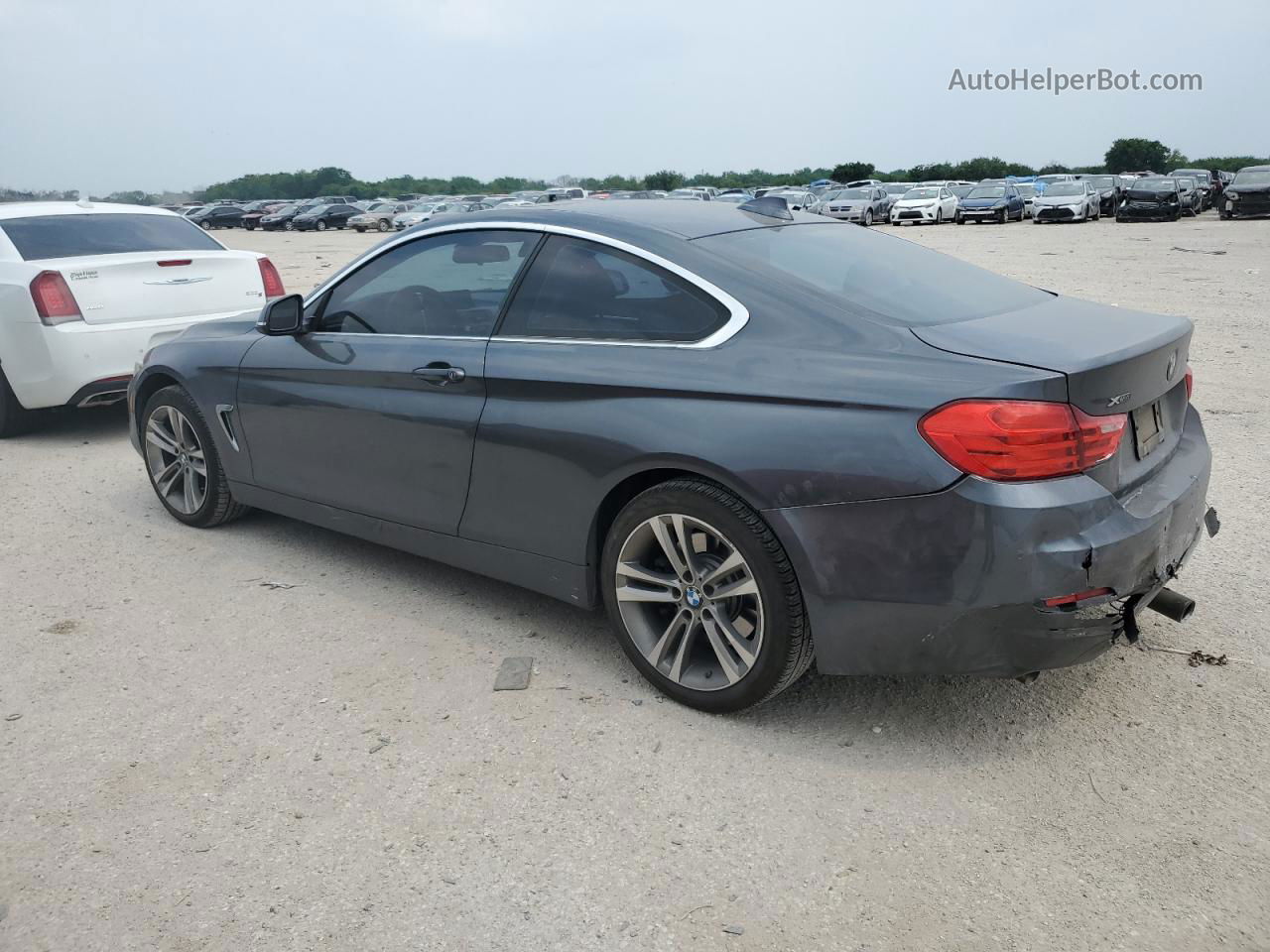 2016 Bmw 435 Xi Gray vin: WBA3R5C50GK373719