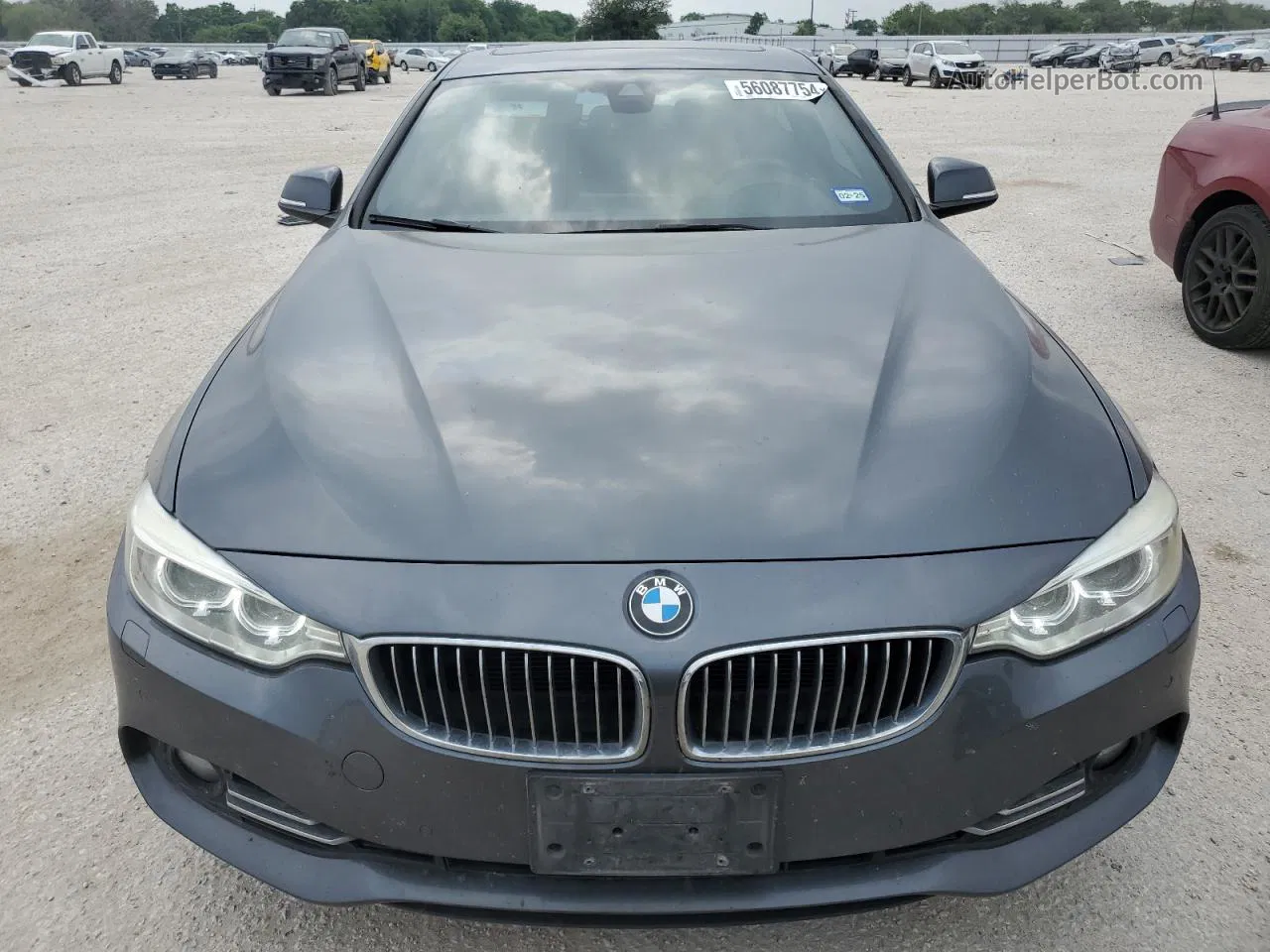 2016 Bmw 435 Xi Gray vin: WBA3R5C50GK373719