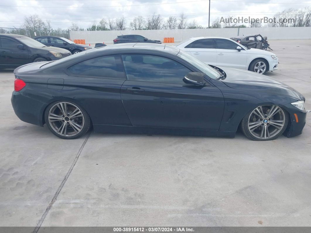 2015 Bmw 435i Xdrive Black vin: WBA3R5C51FF785445