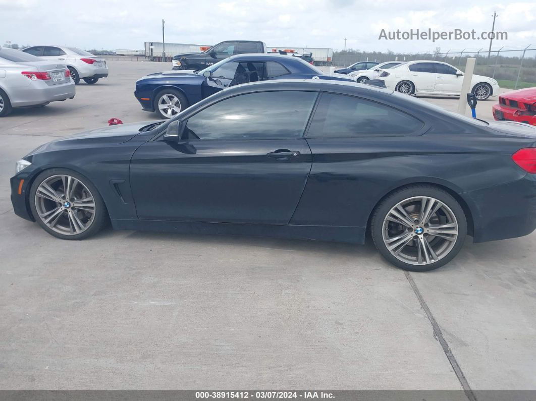 2015 Bmw 435i Xdrive Black vin: WBA3R5C51FF785445