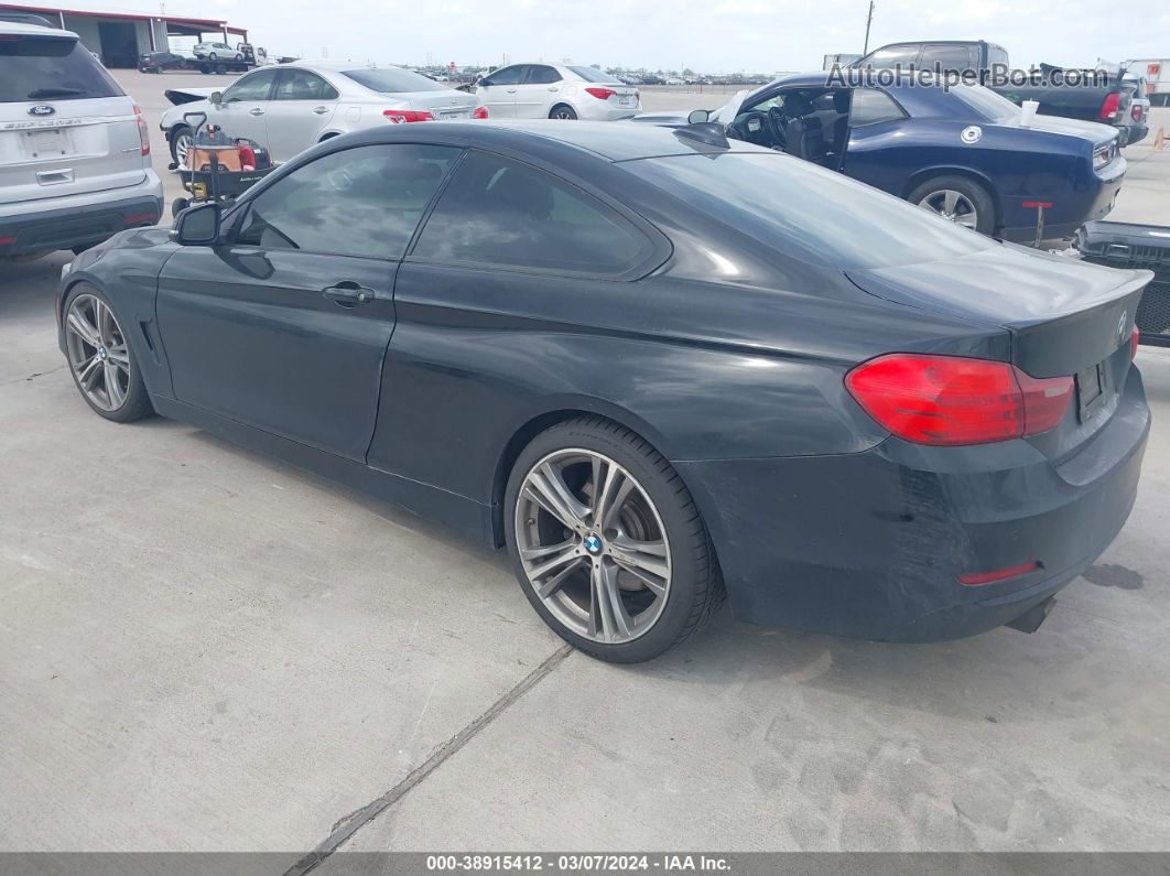 2015 Bmw 435i Xdrive Black vin: WBA3R5C51FF785445