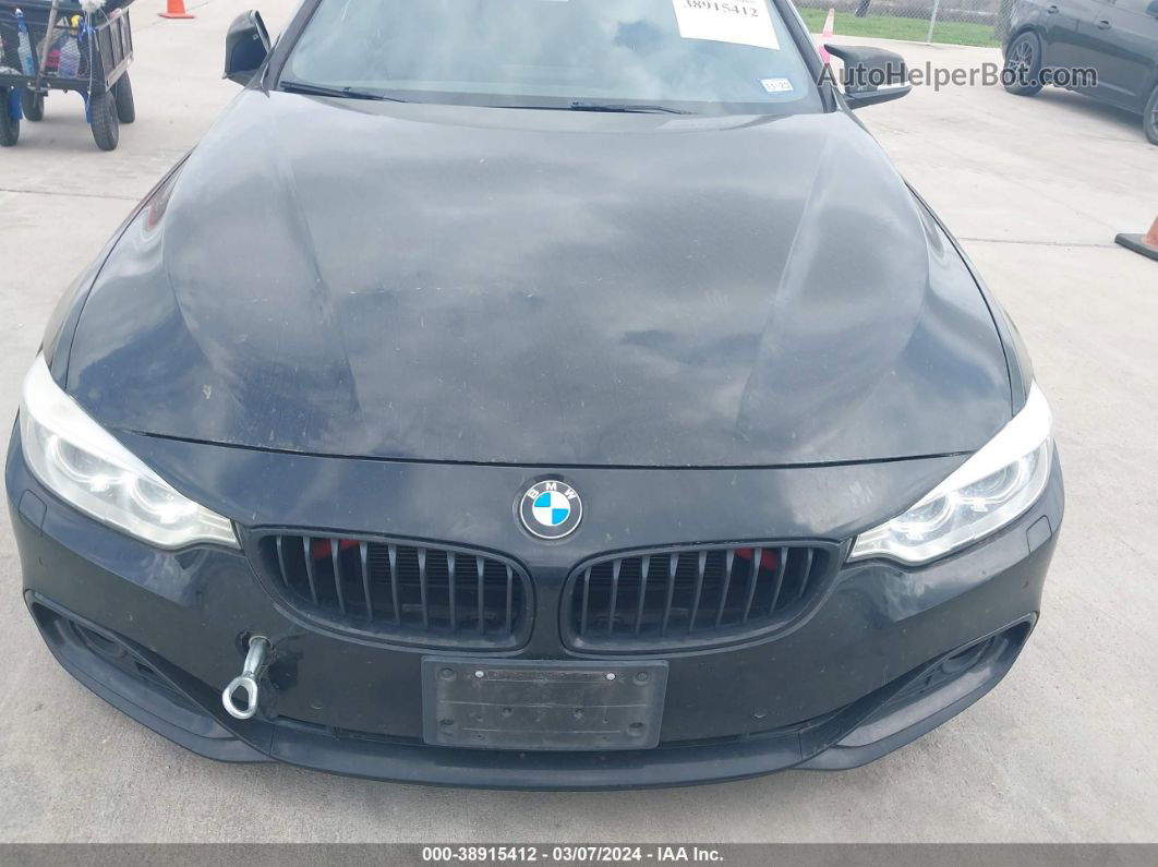 2015 Bmw 435i Xdrive Черный vin: WBA3R5C51FF785445