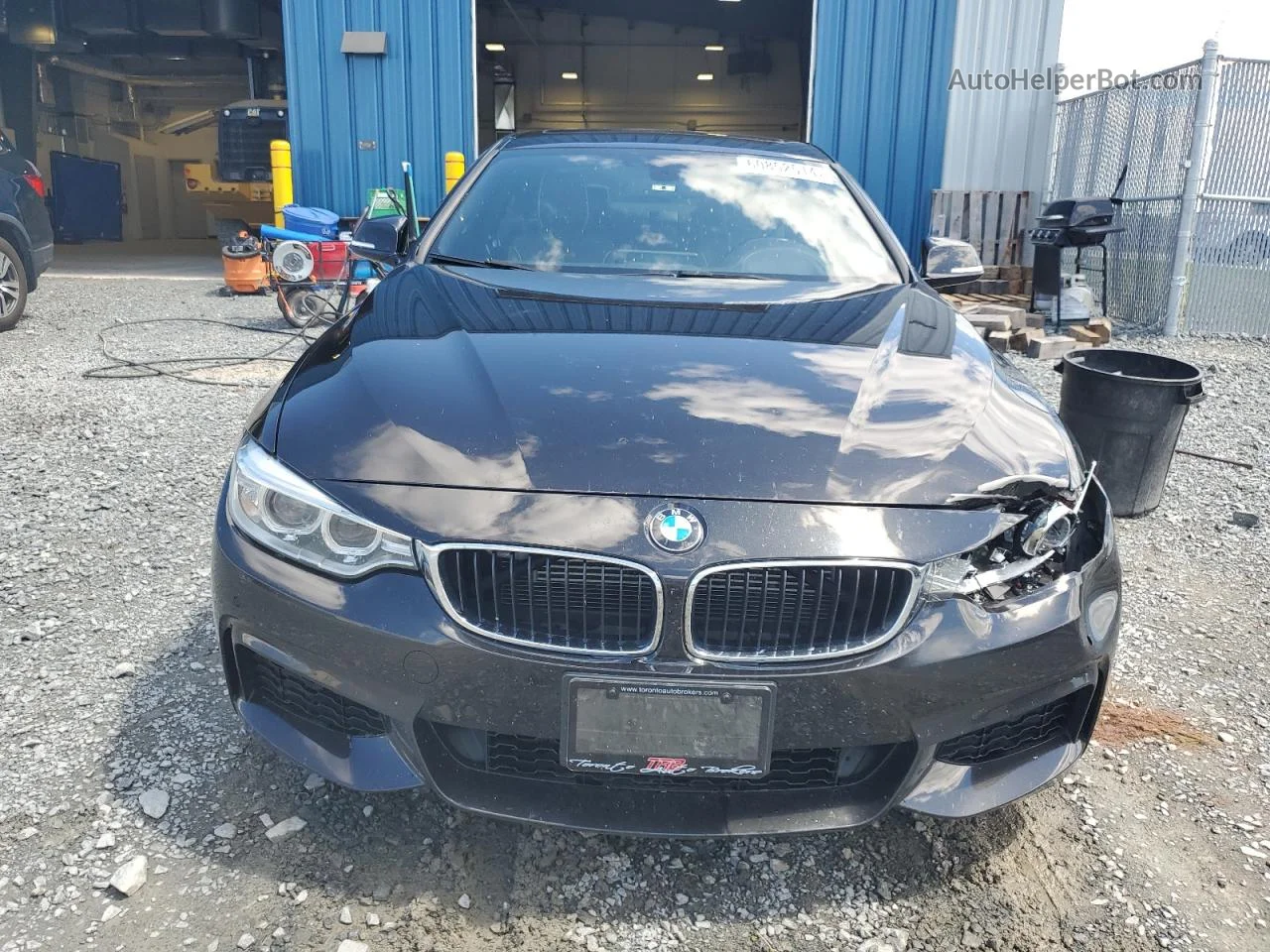 2016 Bmw 435 Xi Черный vin: WBA3R5C53GK373388