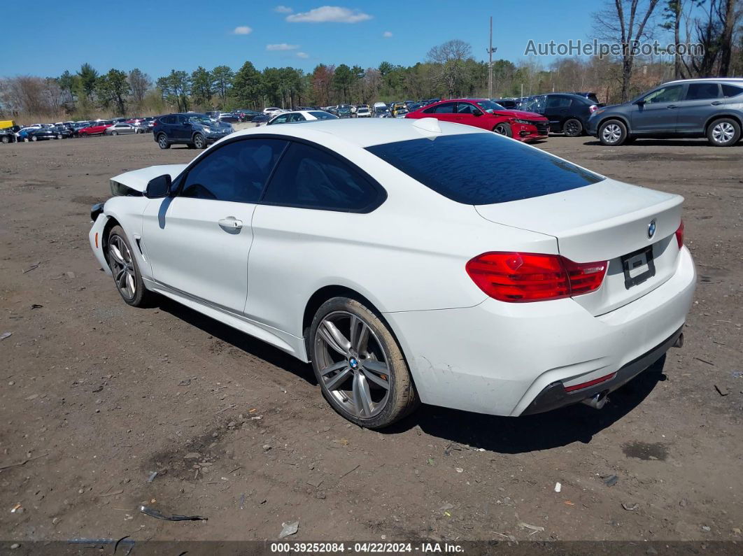 2016 Bmw 435i Xdrive White vin: WBA3R5C53GK373715