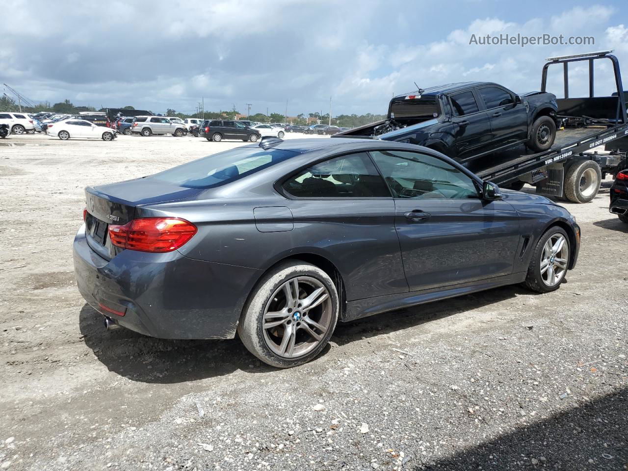 2016 Bmw 435 Xi Серый vin: WBA3R5C55GK373313