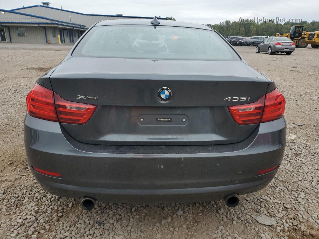 2015 Bmw 435 Xi Gray vin: WBA3R5C56FK371522