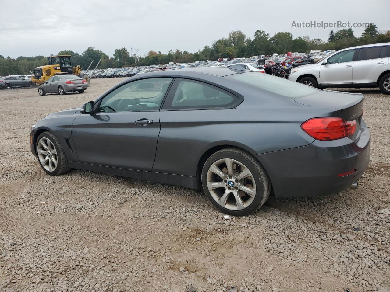 2015 Bmw 435 Xi Gray vin: WBA3R5C56FK371522