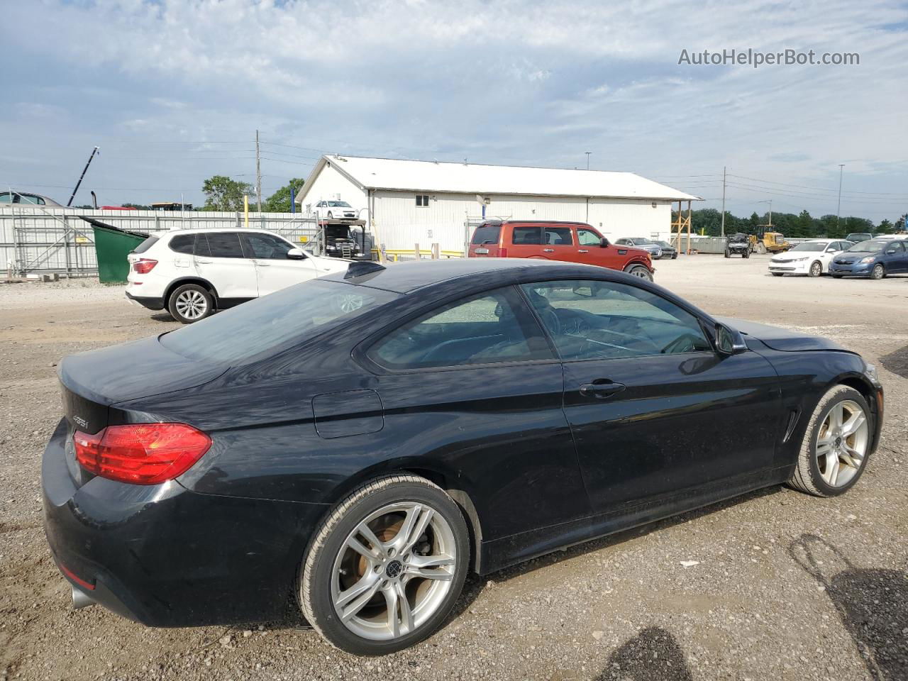 2015 Bmw 435 Xi Black vin: WBA3R5C57FK371951