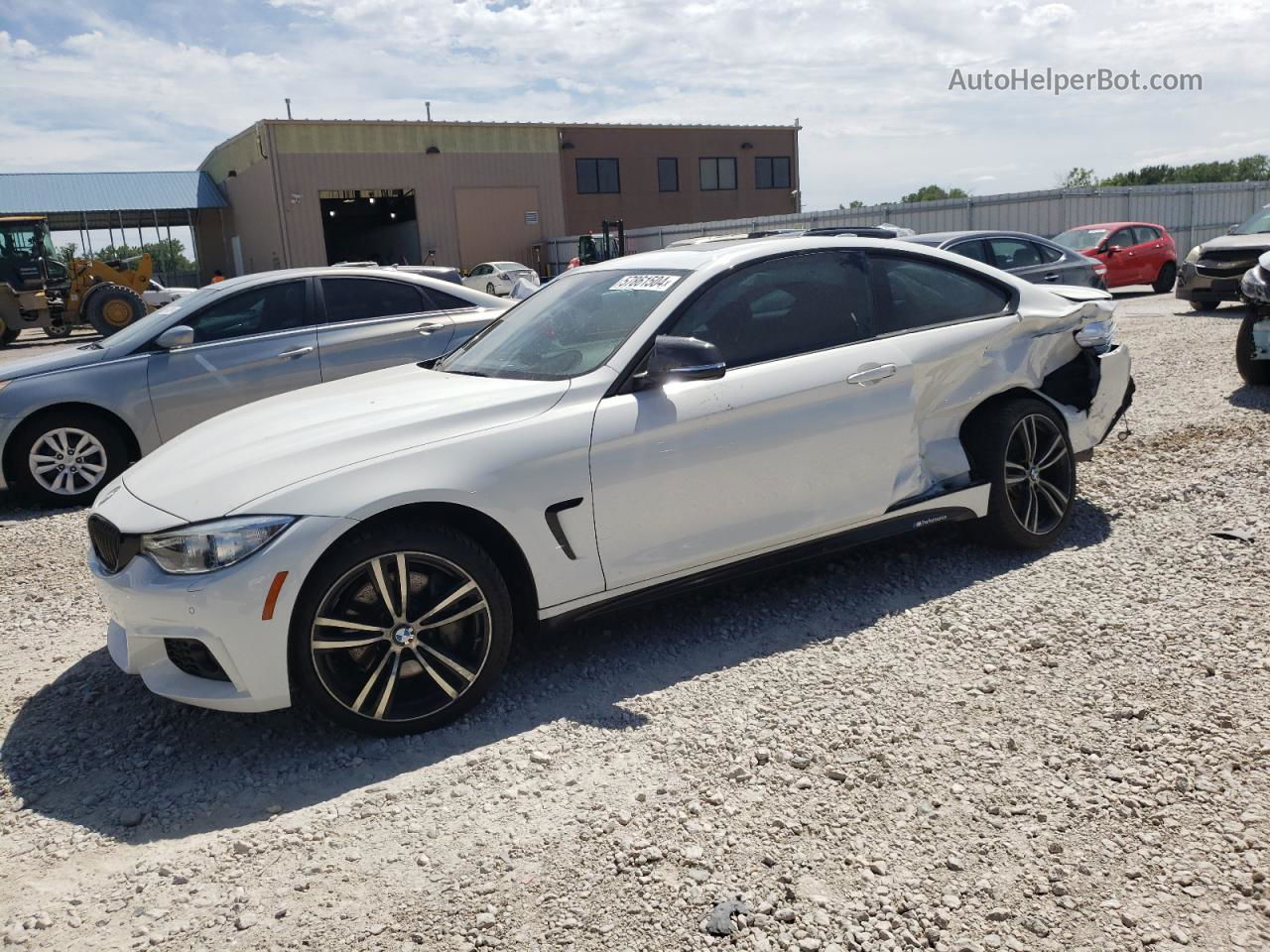 2016 Bmw 435 Xi White vin: WBA3R5C58GK373998