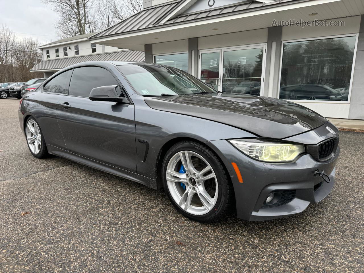 2016 Bmw 435 Xi Gray vin: WBA3R5C58GK374360