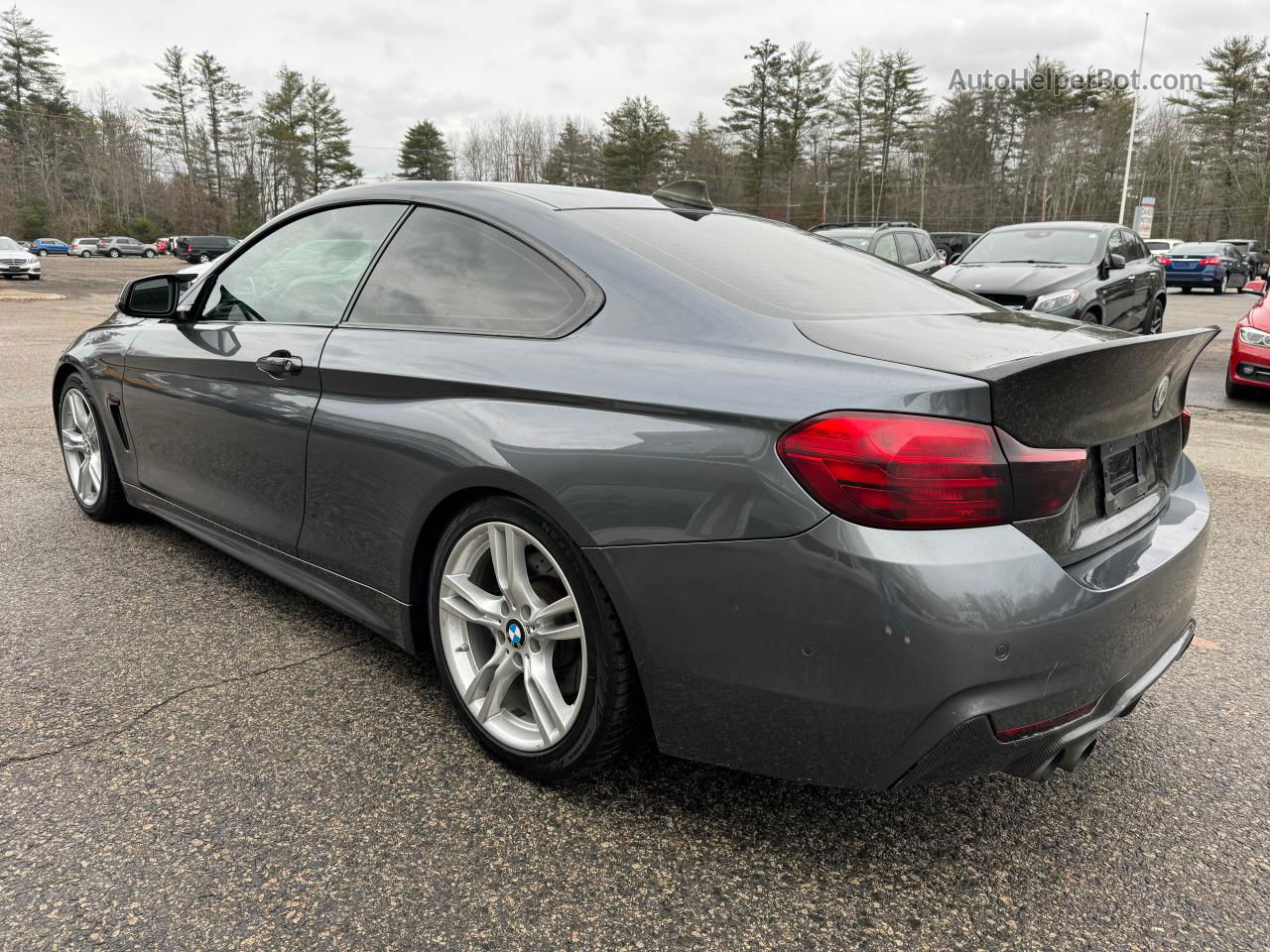 2016 Bmw 435 Xi Gray vin: WBA3R5C58GK374360