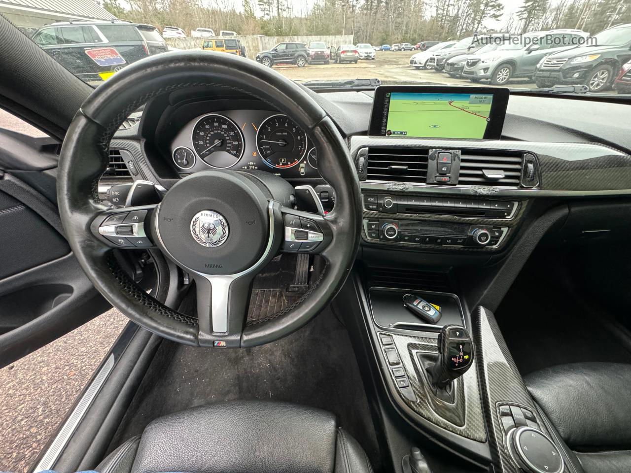 2016 Bmw 435 Xi Серый vin: WBA3R5C58GK374360