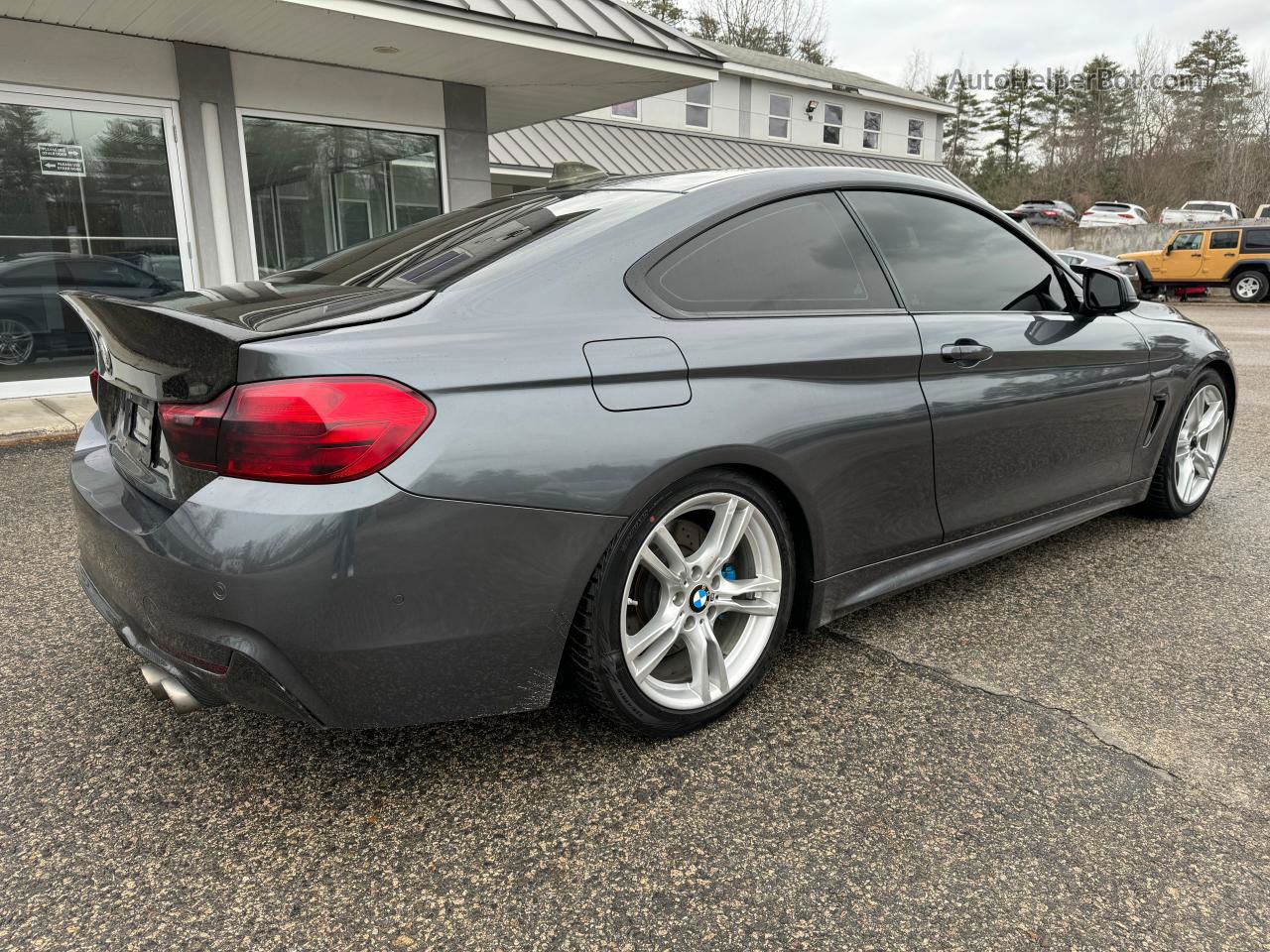 2016 Bmw 435 Xi Gray vin: WBA3R5C58GK374360