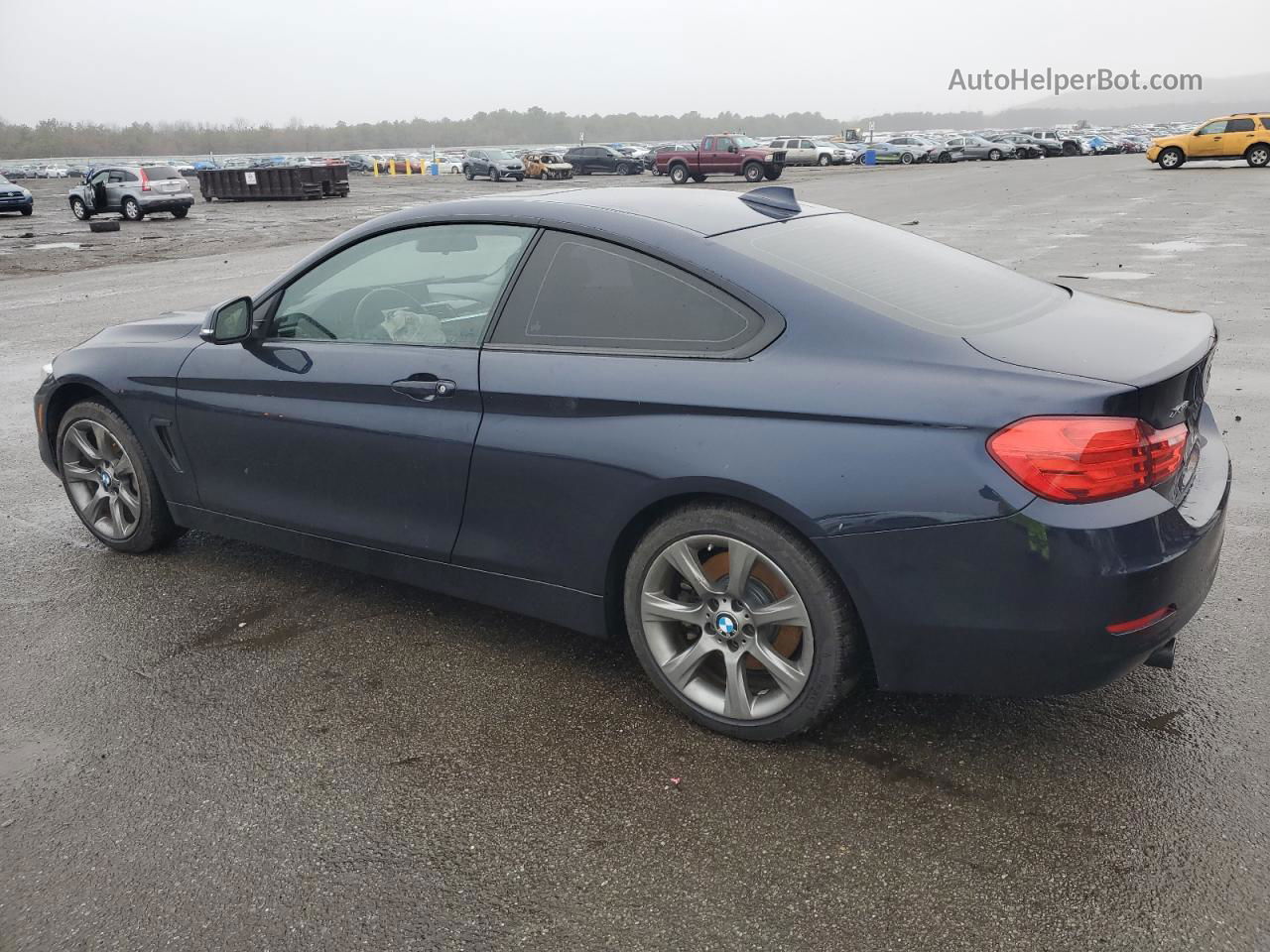 2015 Bmw 435 Xi Blue vin: WBA3R5C5XFK372186