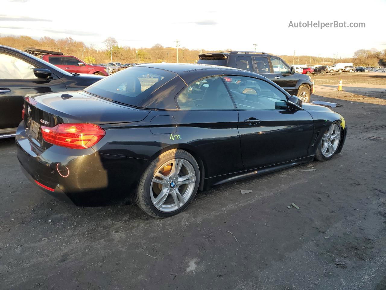 2016 Bmw 428 Xi Sulev Черный vin: WBA3T1C50GP822149