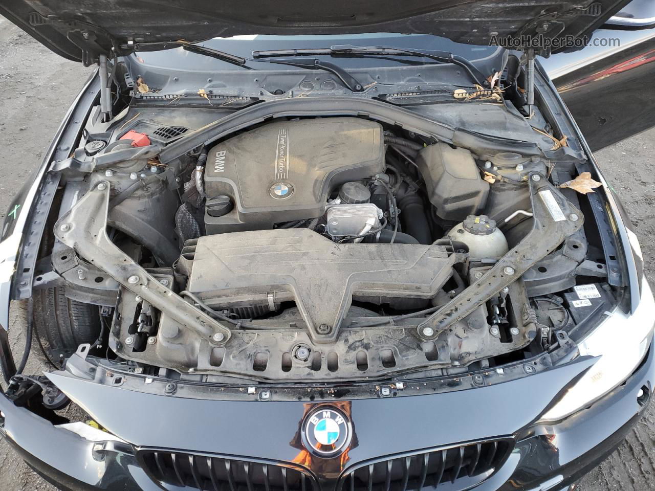 2016 Bmw 428 Xi Sulev Черный vin: WBA3T1C50GP822149