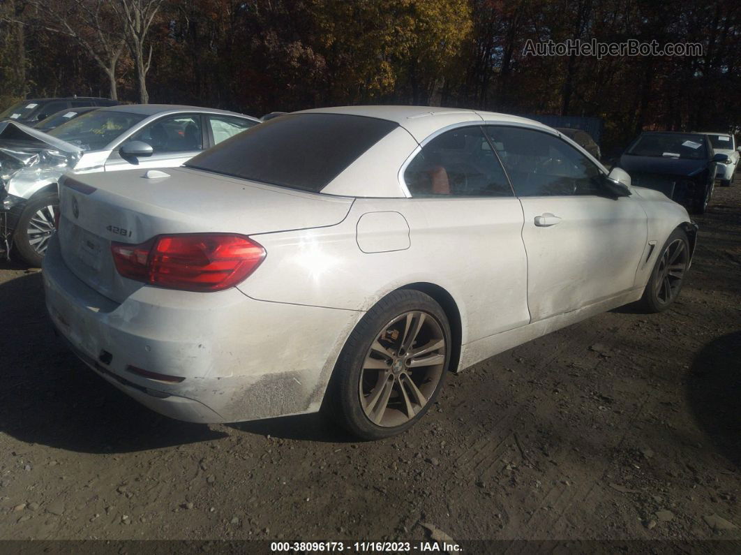 2016 Bmw 428i Xdrive White vin: WBA3T1C51GP822533