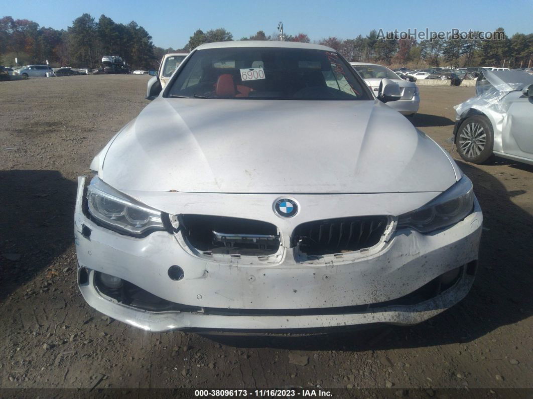 2016 Bmw 428i Xdrive White vin: WBA3T1C51GP822533