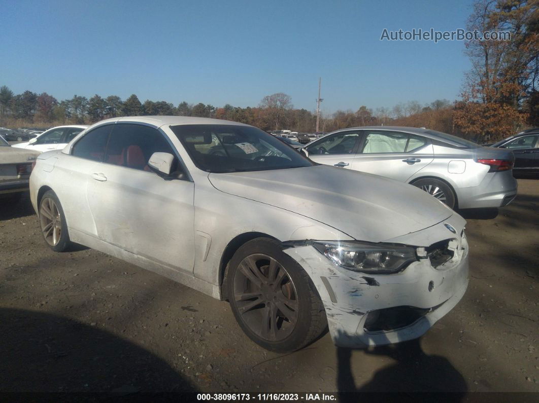 2016 Bmw 428i Xdrive White vin: WBA3T1C51GP822533