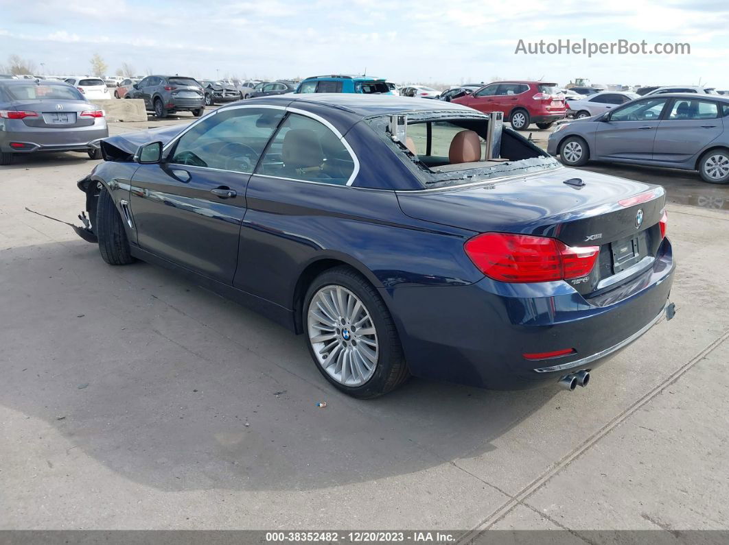 2015 Bmw 428i Xdrive Черный vin: WBA3T1C52FP819820