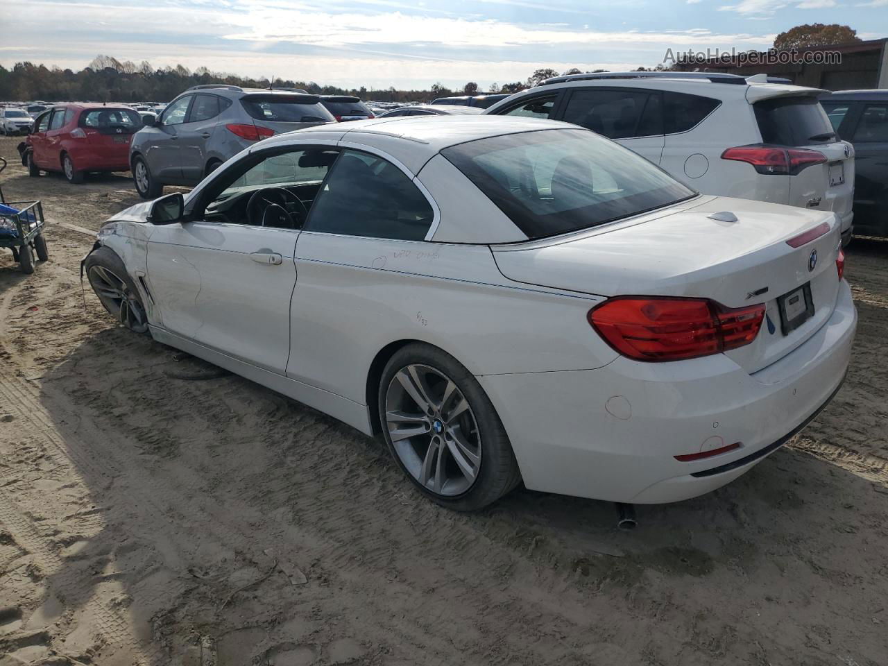 2016 Bmw 428 Xi Sulev White vin: WBA3T1C54GP821313