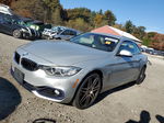 2016 Bmw 428 Xi Sulev Silver vin: WBA3T1C56GP823189