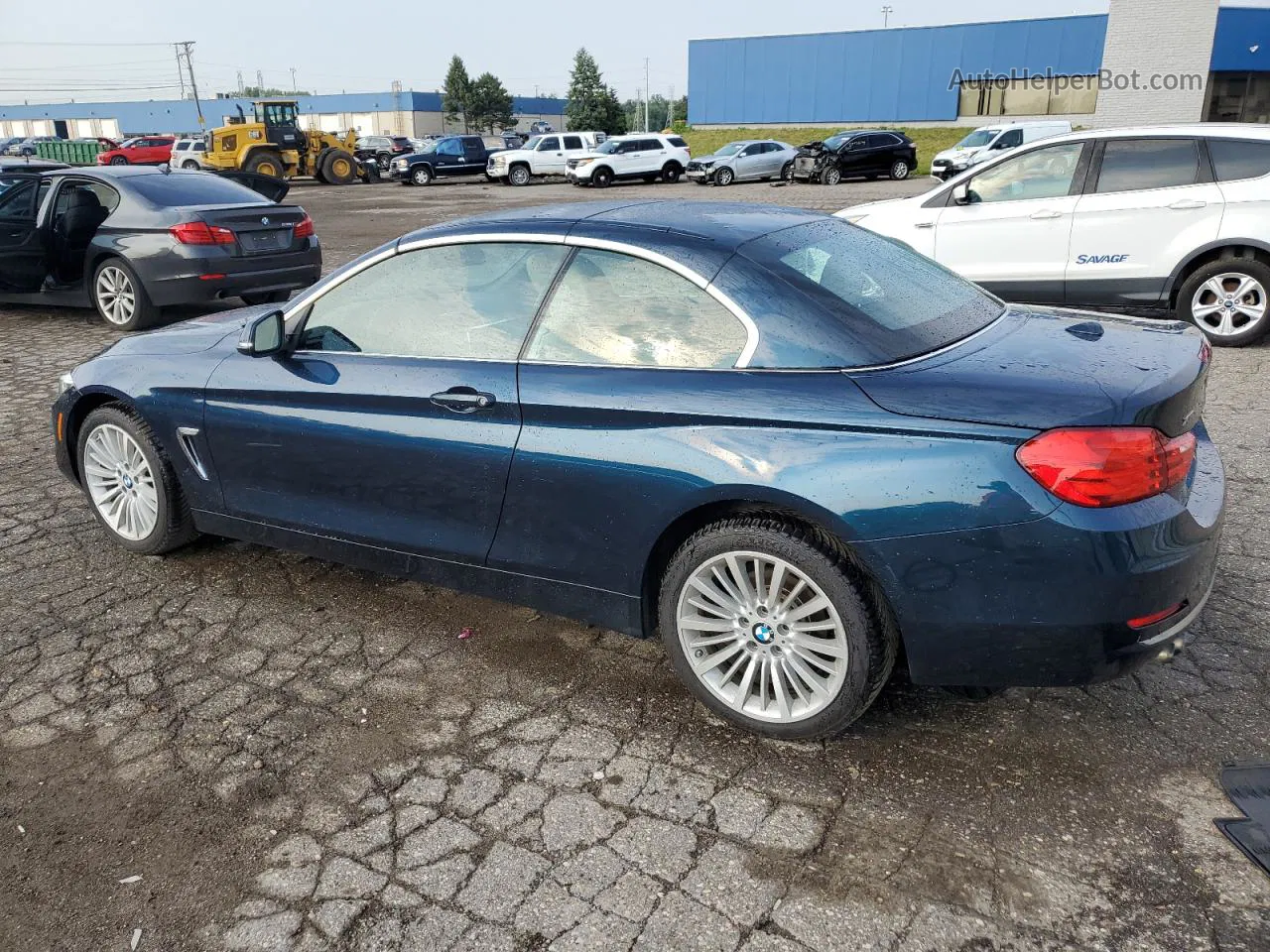 2016 Bmw 428 Xi Sulev Бирюзовый vin: WBA3T1C57GP821709