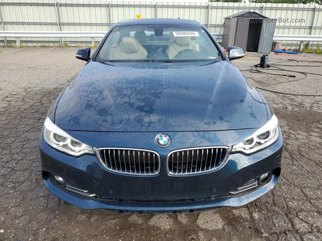 2016 Bmw 428 Xi Sulev Teal vin: WBA3T1C57GP821709