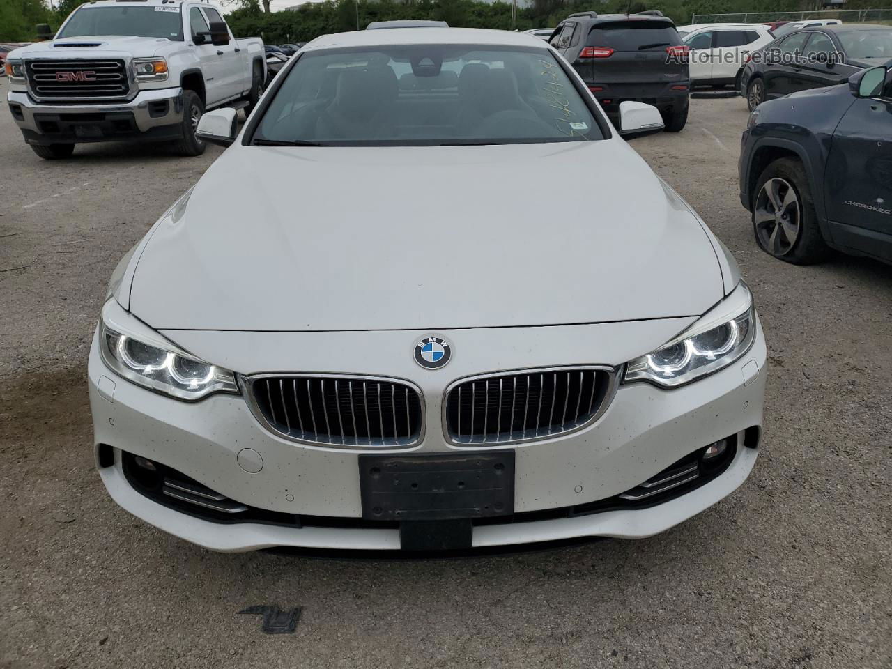 2016 Bmw 428 Xi Sulev White vin: WBA3T1C57GP821998