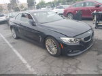 2015 Bmw 428i Xdrive Dark Blue vin: WBA3T1C58FP820261