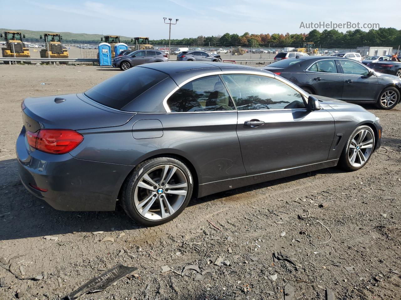 2016 Bmw 428 Xi Sulev Gray vin: WBA3T1C59GP822036