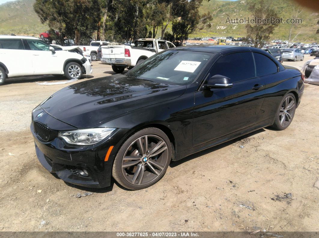 2015 Bmw 4 Series 435i Черный vin: WBA3T3C51F5A40936